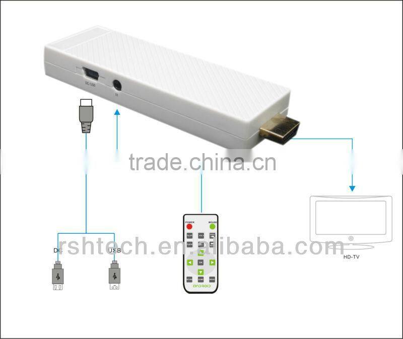 4GB Google Android wifi display HDMI TV dongle 1080P HD,supports DLNA,Airplay and Miracast