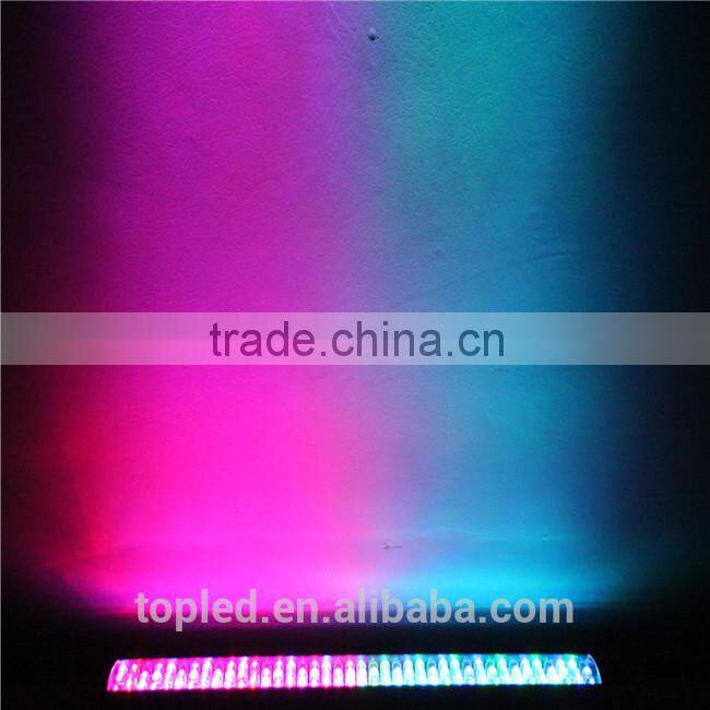 2015 Hot Selling 4 Sections 120*10mm RGB Battery Powered Wireless Decorative LED Wall Light