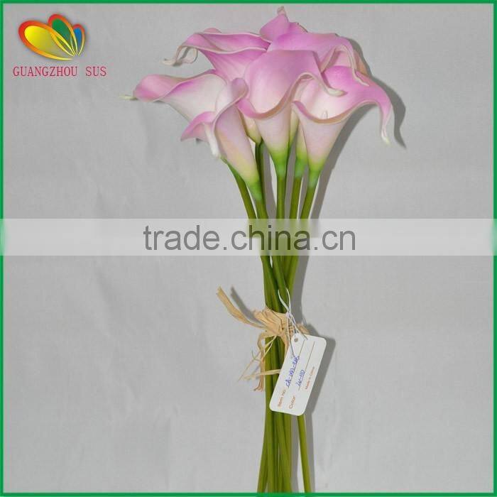artificial mini calla lily bulbs bouquet flower for decoration