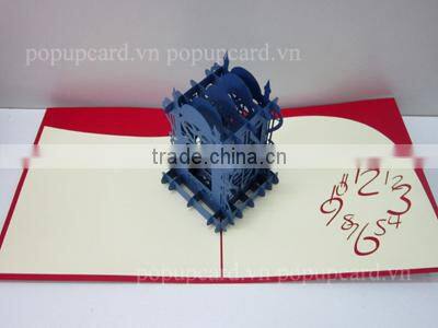 Building The windmill 3d pop up card