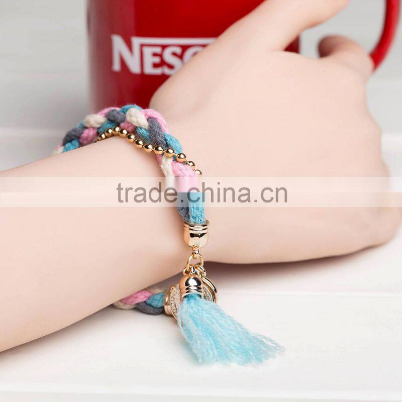 Hot fashion latest popular elephant hair bracelet for women