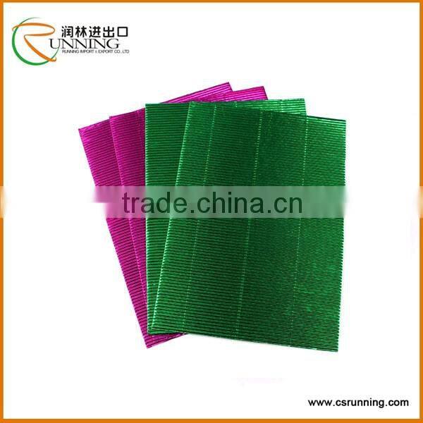 For handicraft and Kid's Toy Colorful Corrugated Paper Streamers