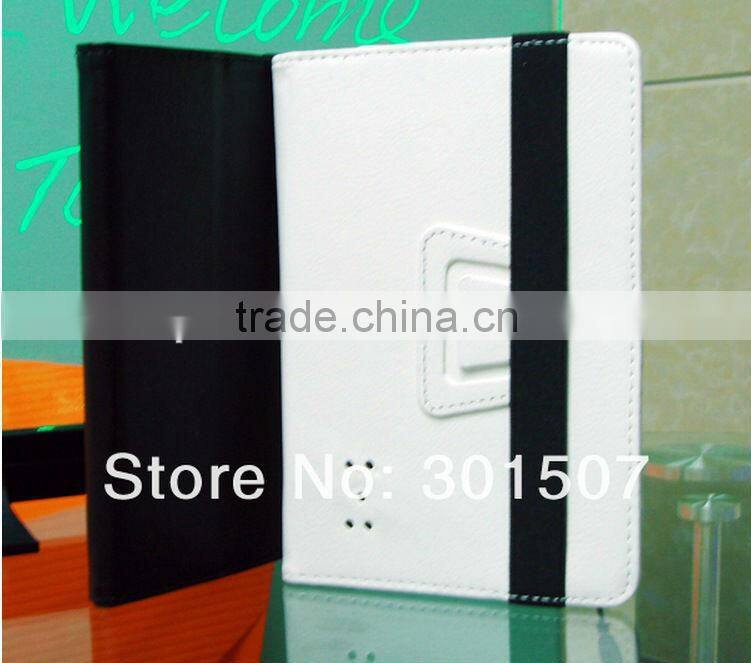 High quality universal tablet pc accessories, leather accessory for tablet pc 7inch