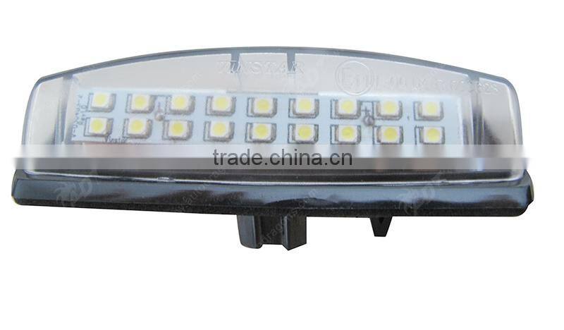 Canbus super white license plate lamp for Toyota for Lexus for Mitsubishi with Emark