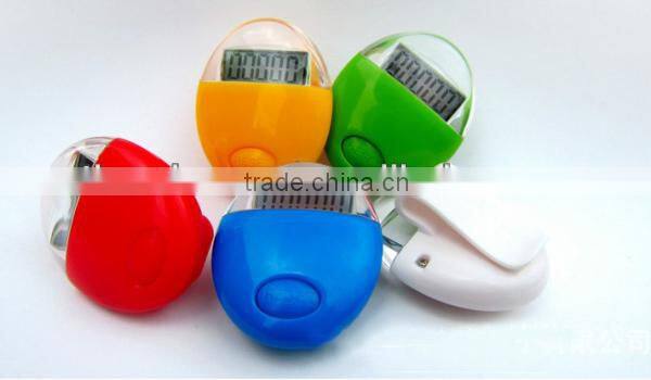 Promotional Colorful Fitness Digital Single Function Pedometer
