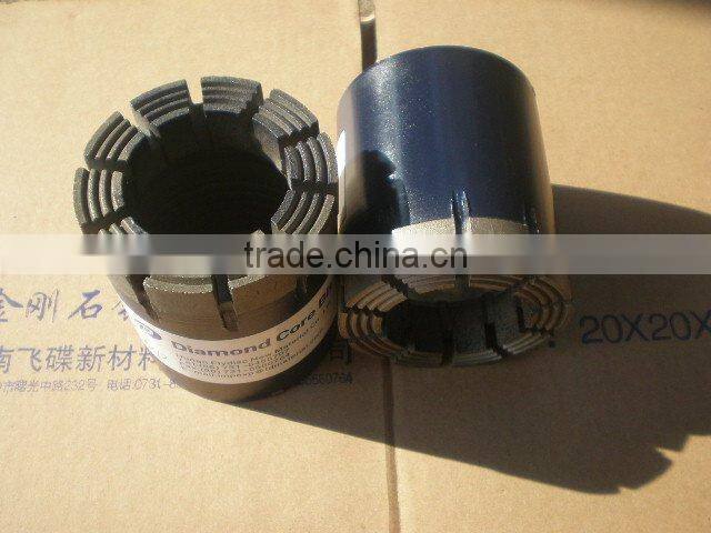 diamond core drill bits for hard rock