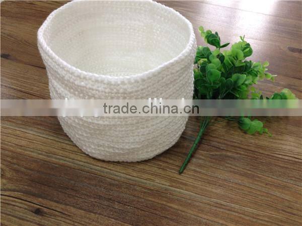 Crochet handmade baseket , decorative basket , crochet basket set