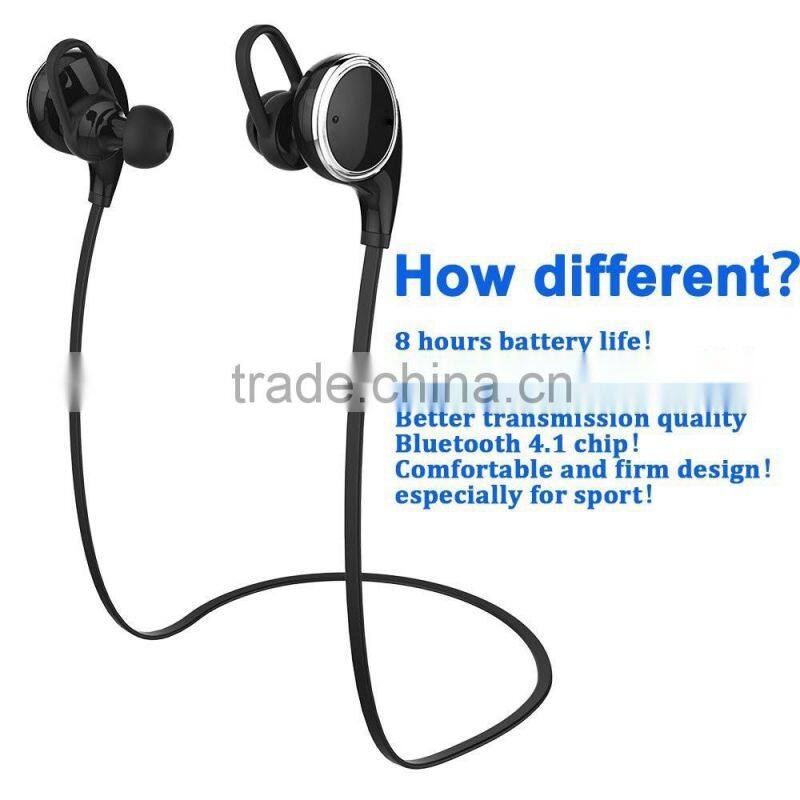 V4.1 Wireless Bluetooth Headphones Sports Running Headphones with Microphone, Sweatproof