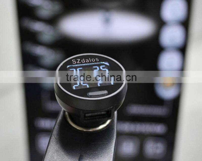 Easy to install cigarette plug dispaly wireless tire pressure monitoring system TPMS auto tire pressure