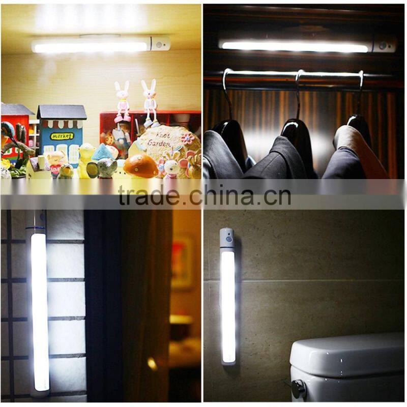 Motion Sensor LED Closet Night Light,LED Night Light Closet Light,Battery Powered LED Cabinet Night Light With Motion Sensor