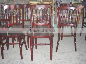 Wholesale Wooden Event Mahogany Chateau Chair