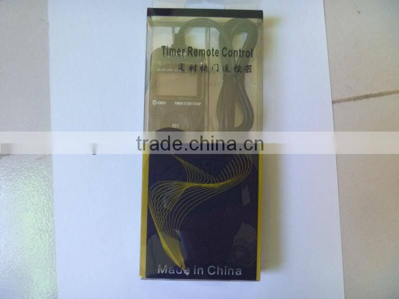 LCD remote control socket timer for your DSLR