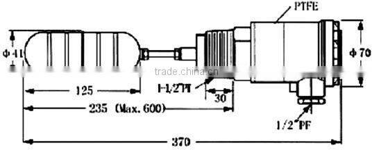 liquid float side mounted level switch