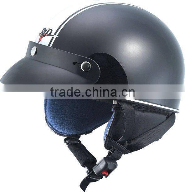 dot racing half face helmet