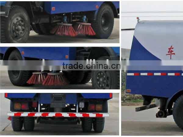 180hp 210hp 4*2 road sweeper truck