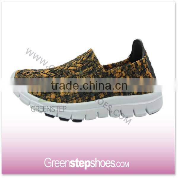 Wearproof New Modal Elastic Woven Shoes Men Loafer