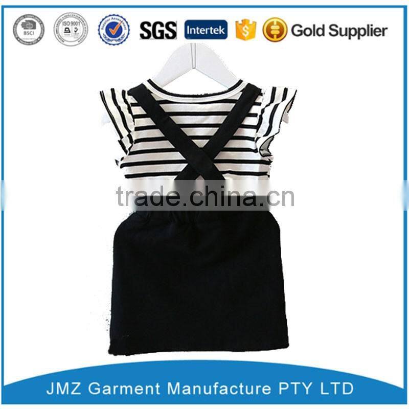 high quality custom cotton child clothes and dress