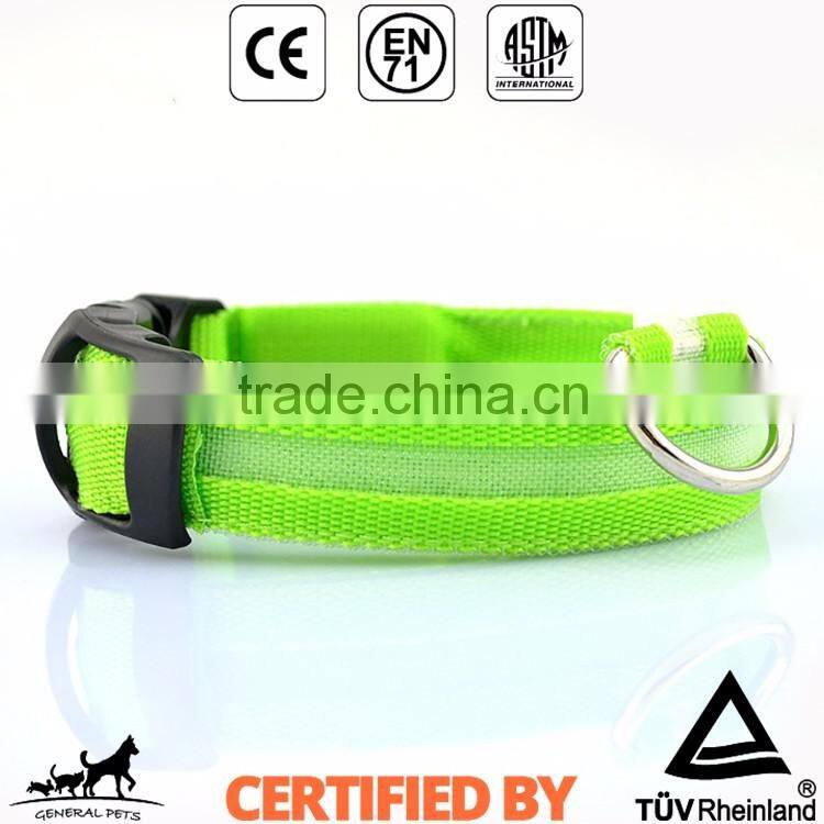 Wholesale Reflective Pet Accessories Dog Led Collar Bulk