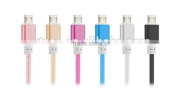Wholesale cheap price macro USB cable 2.0 data cable for Samsung s6 note5