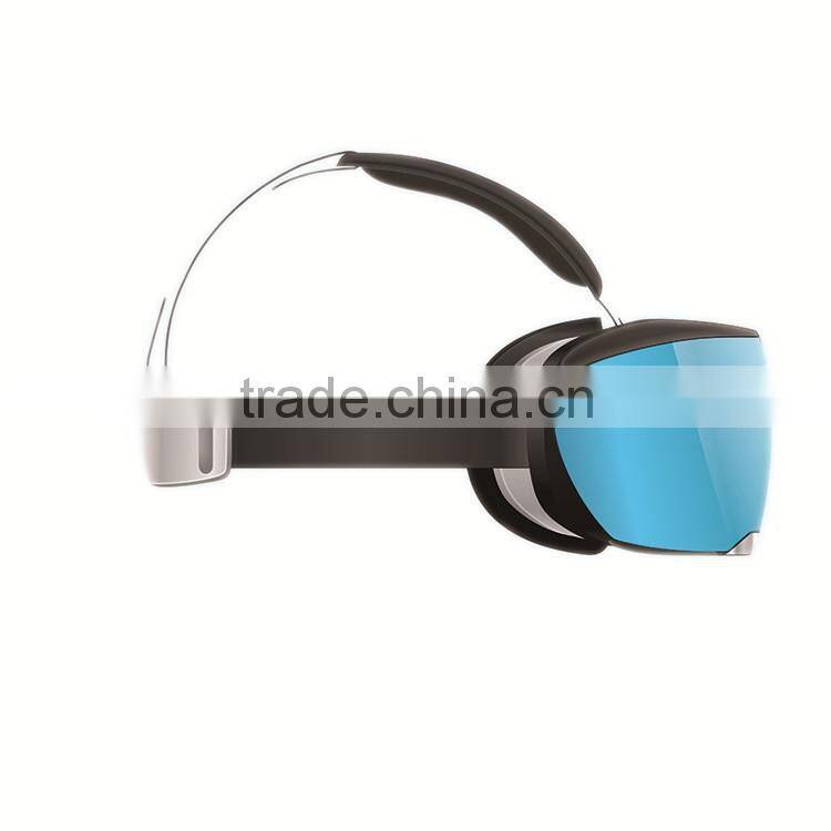 All In One VR Glasses Virtual Reality 3D Glasses 1080p Screen Inside Vr Accept wifi Bluetooth 360 Degrees Full Viewing