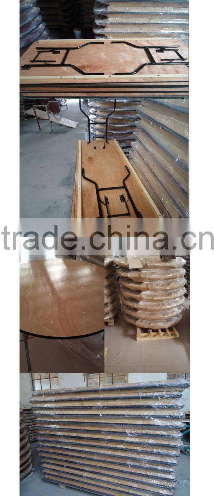 Rectangle Wooden Folding Table