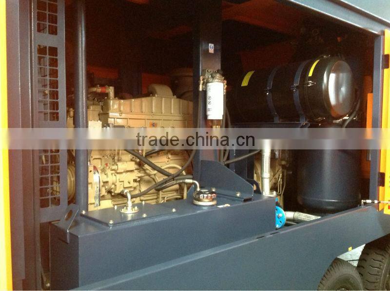 HG330L-8 Diesel portable screw air compressor