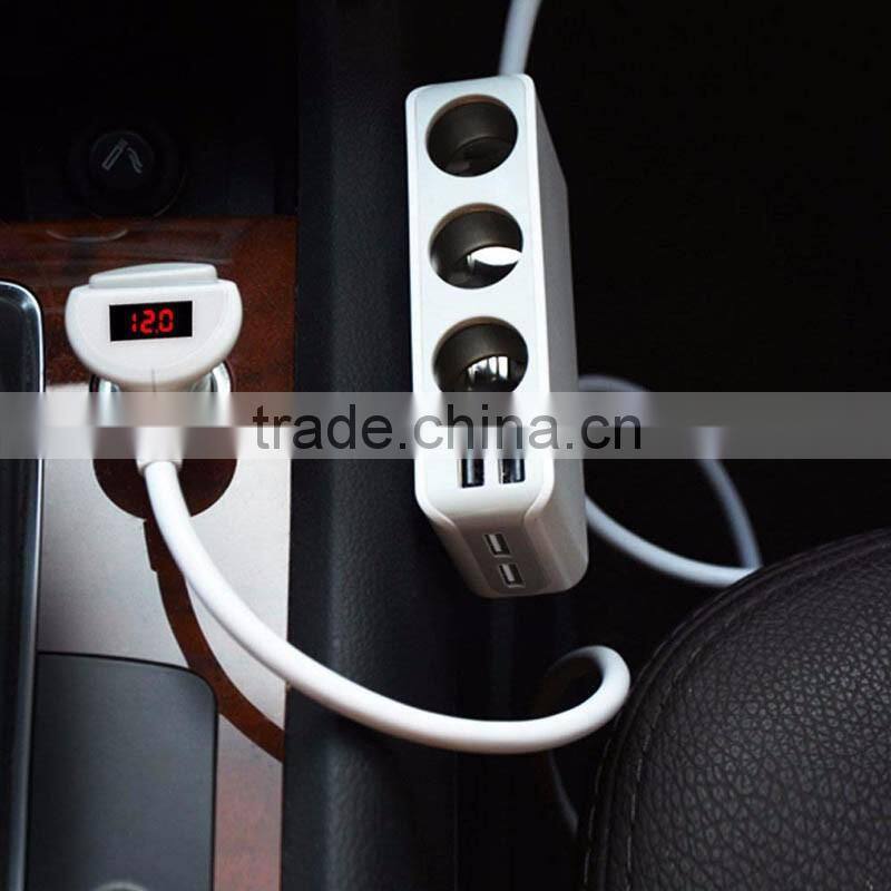 6.8A 4 Mutil Port Usb Travel Charger Type-C