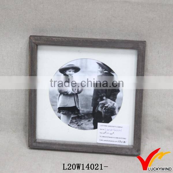 art design chic distressed kids handmade foto frame