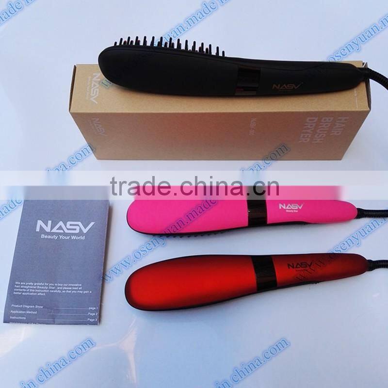 Fast Shipping Factory CE RoHS LCD Best Selling LCD Display Electric Straightening Irons