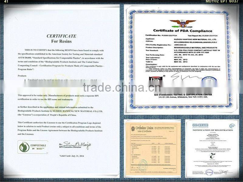 Biodegradable compostable disposable tray