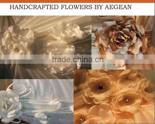 HT32 Hot Sale Elegant High Neck Cap Sleeve 2015 Prom Dresses Floor Length Beaded Applique Satin Vestido De Formatura Longo