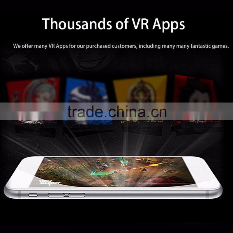 Newest technology vr box Generation Distance Adjustable VR Box 3D Glasses