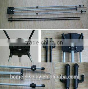 Advertising and display uasage steel material x banner stand system