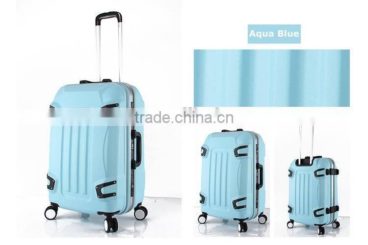 abs zipper combination lock china trolley travel land luggage factory