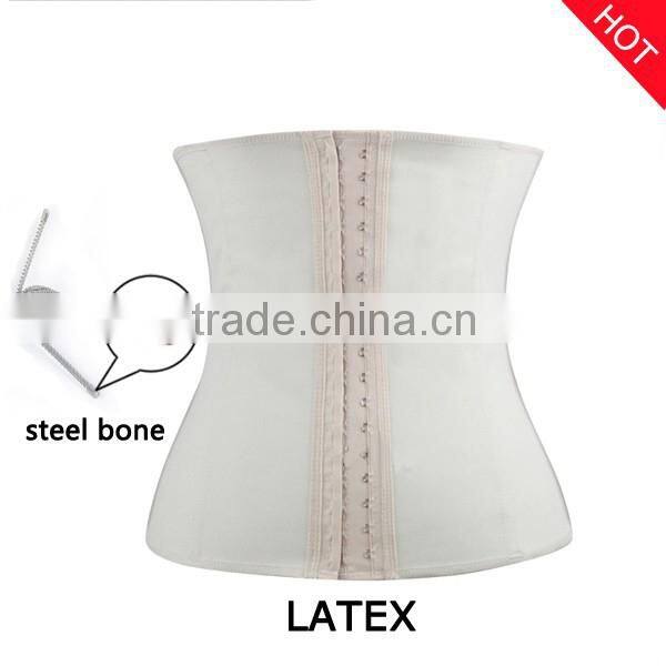 Lastest design underbust waist training corsets sexy plus size latex waist corsets practical corsets for women wholesale