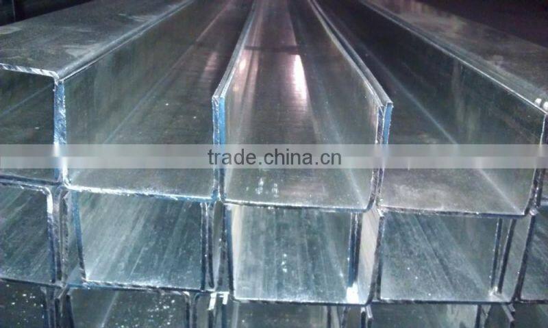 galvanised U purlin for constructuon and house using