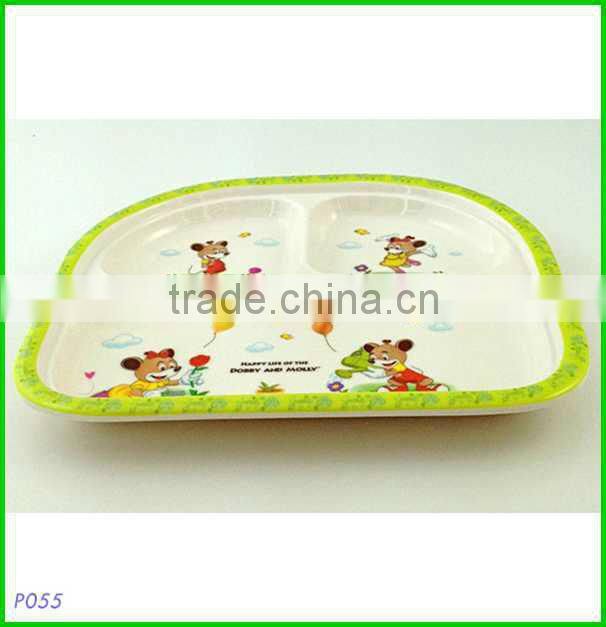 melamine children dinner plate