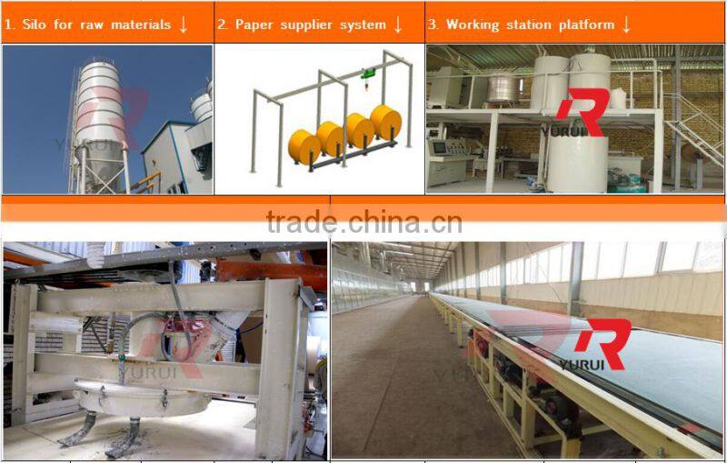 environment -friendly gypsum board manufacturer from China gypsum equipment