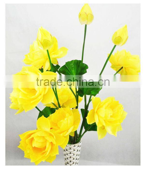 Newest real touch lotus/artificial lotus flowers