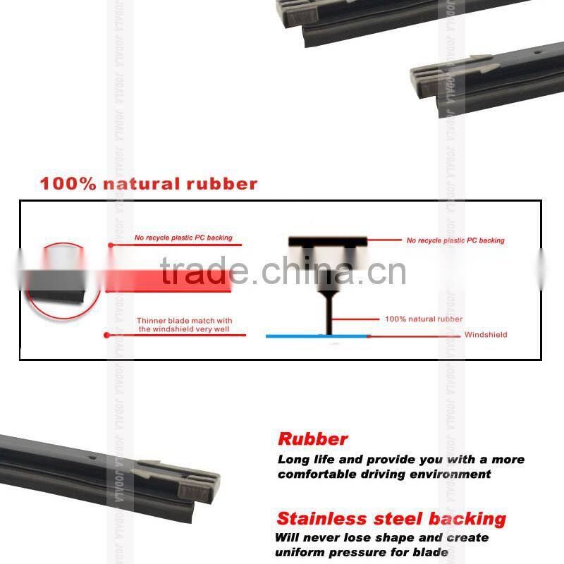 Wiper Blade Rubber Refills, PC Backing
