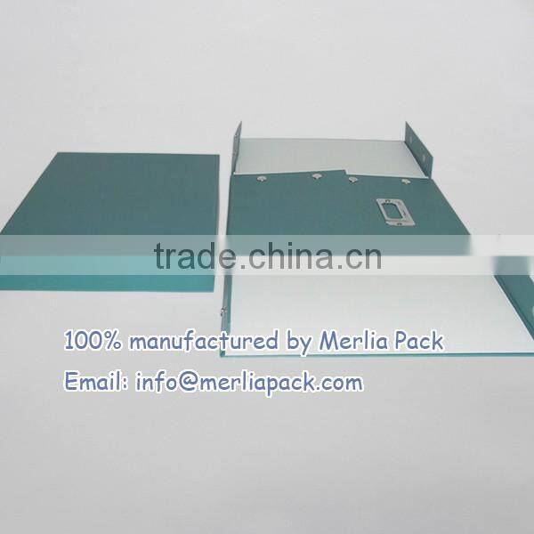 Collapsible Storage Box Cardboard Stationery Paper Chest Toys Metal Button Boxes