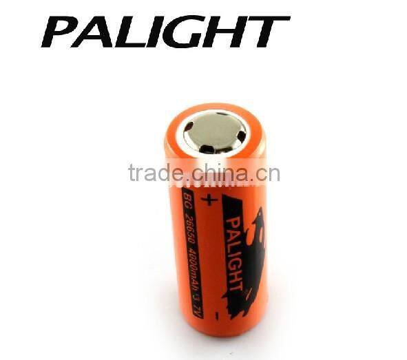 PALIGHT BG 26650 4000 mAh 3.7V Li-ion Protected Battery