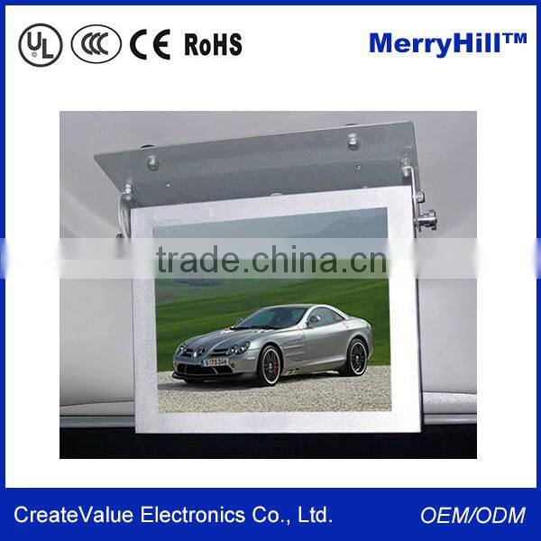 Chinese Factory Hot Selling 15 Inch 17 Inch 18.5 Inch 21.5 Inch Roof Mounting WIFI 3G Bus LCD Advertising Display