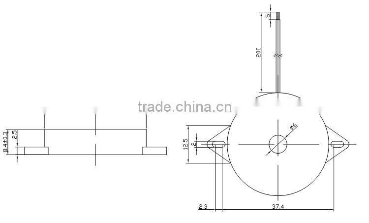 2016 Hot Sale piezo buzzer, magnetic buzzer Wholesale cheaper price for sale