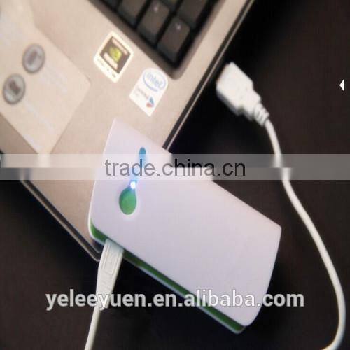 5000mAh Power bank DC 5V 5000mah mobile portable powerbank charger