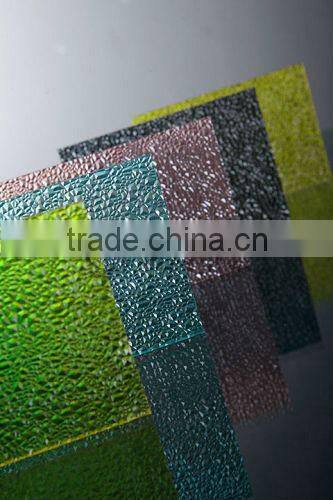plastic glass sheet polycarbonate embossed sheet,embossed pc sheet,strong pc sheet