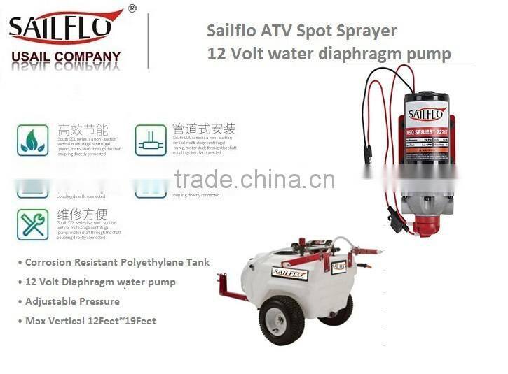 Sailflo garden professional electric garden sprayer for ATV 100L