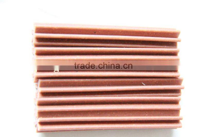 pet chews food processing line (dog treats hexagonal chewing stick)