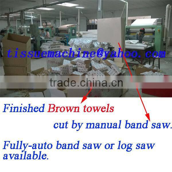 Copied German Italy Design 6Lanes 4800 Piece per Minute Laminated High Speed Automatic N-Fold Hand Towel Making Machine