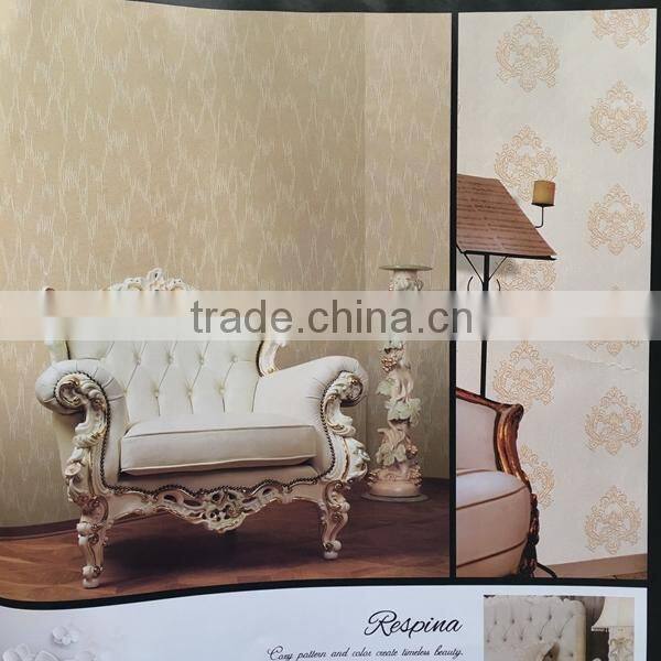 high quality iuxury vinyl wallpaper for project whith abstract painting